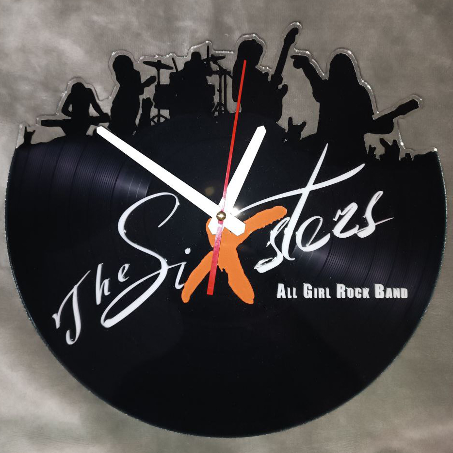 The Sixsters Wall Clock